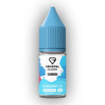 Crystal Clear Nic Salt E-liquid Blueberry Ice