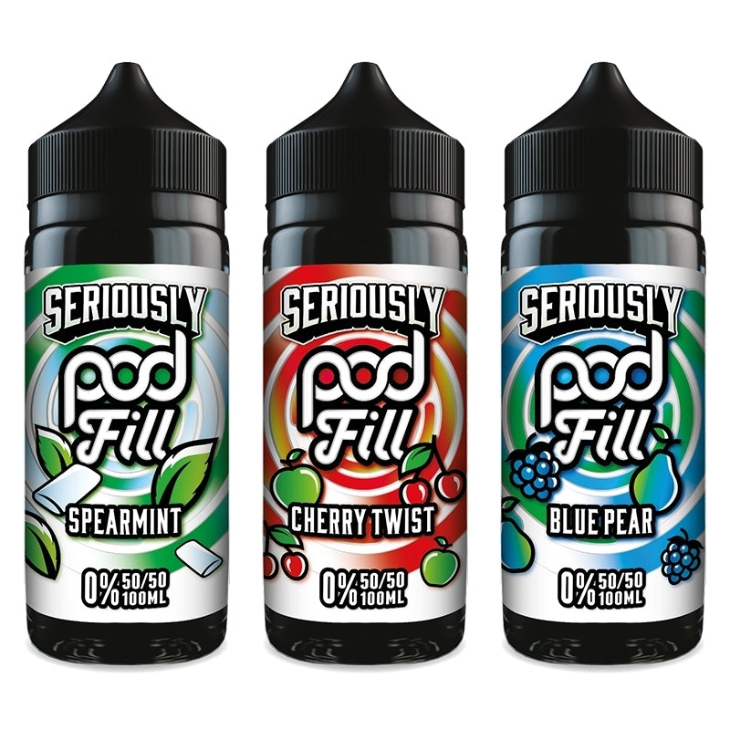 seriously-pod-fill-100ml-shortfill_1868681c-a2fc-48e4-ac5c-0dc43f6d515d Seriously POD FILL 100ml Shortfill Flavours
