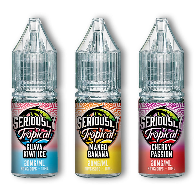 seriously-tropical-nic-salts_83464d12-0f98-4824-91b9-7a853e712ada Seriously Tropical 10ml Nic Salts E-liquid