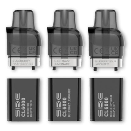 SKE Crystal CL6000 Prefilled Vape Pods 12ml